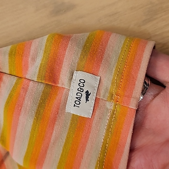 Title Nine Toad & Company V-Neck T-shirt M - Picture 5 of 6